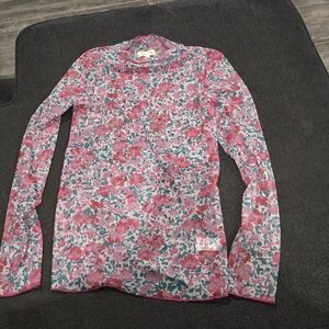 Chic Floral Long Sleeve Blouse